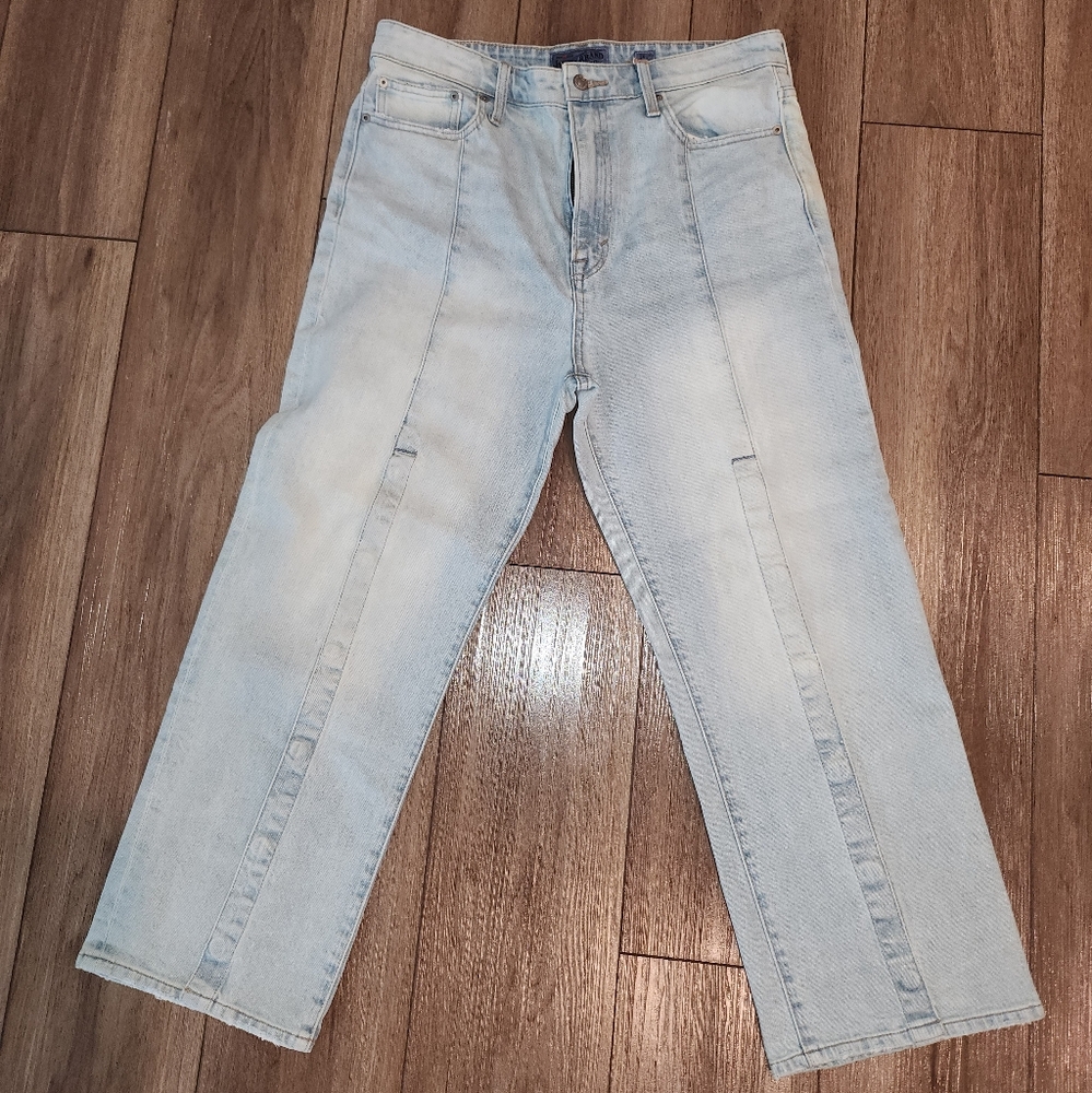 LUCKY JEANS WITH FRONT SNAPS SIZE 14